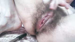 Russian milf cums several times