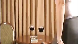 Blonde smoking lesbians