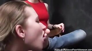 Russian Girl Loves FEET 1