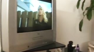 Lucky Dude with 2 Big Boods Lesbians