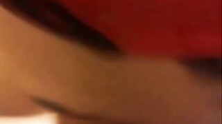 Horny camgirl sucks gf's pussy