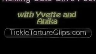 SILVERCHERRY TICKLING CUTE GIRL FEET