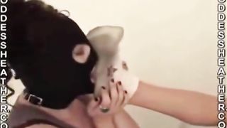 slave girl worship her mature Goddes sexy white socks