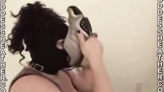 slave girl worship her mature Goddes sexy white socks