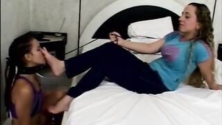 Brazillian slavegirl smelling socks
