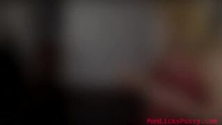 Sexy Mia feasts Alexi's very wet and tight little pussy