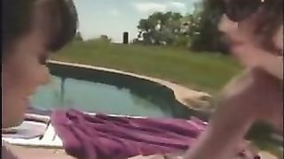 Red neck Milfs tanning