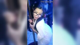 Amanda Souza stripper show