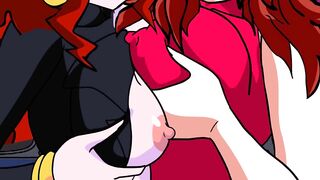 Friday Night Funkin Animation MOM and Girlfriend having Hard and Passionate Sex on Stage