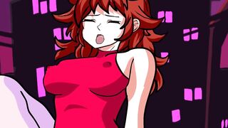 Friday Night Funkin Animation MOM and Girlfriend having Hard and Passionate Sex on Stage