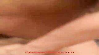 CJ Miles is making love with her girlfriend and moaning while using various sex toys