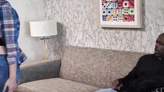 Butch big ass femme fucks muscle stud