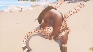 Wild Life / Tali and Zuri Lesbian Furry Porn
