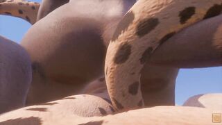 Wild Life / Tali and Zuri Lesbian Furry Porn