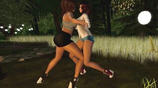 Summer Night Catfight Phantasy