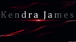 Kendra J in tan FF stockings – strapon play with friend