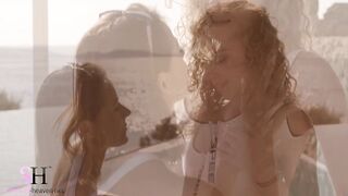 Melisa Mendini and Angel Emily Sexy together