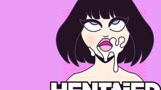 Real Life Hentai - Adelle Unicorn has fun with Capri Lmonde - Face fucking with a lot of cum