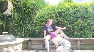 Naughty Public Beach Sluts