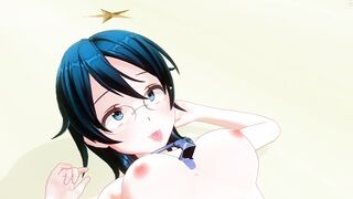 3D HENTAI YURI Schoolgirls have Fun on the Beach