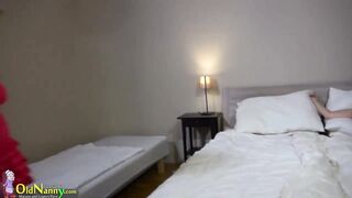 OldNanny Blonde and redheaded women masturbate