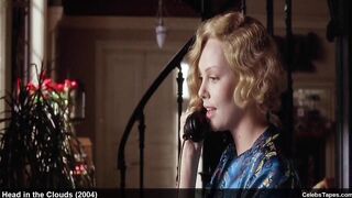 Charlize Theron & Penelope Cruz nude & domination sex movie