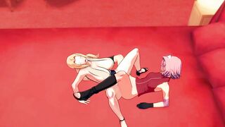 Tsunade Teaches Sakura (Naruto) (3d Hentai)