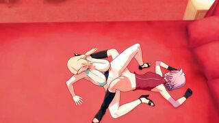 Tsunade Teaches Sakura (Naruto) (3d Hentai)