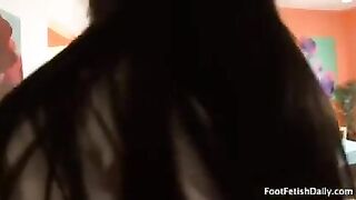 Sara Jaymes Lesbian Foot 2