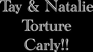 Tay and Natalie tickle Carly