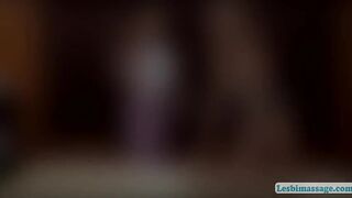 Bombshell beauty Blair Williams and Abby Cross in a lesbian euphoric rapture