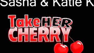 Sasha and Katie K - Take her cherry