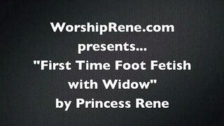 Lesbian foot worship