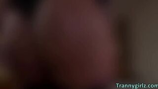 Big assed Tgirl Tattyana shows off her huge tits and seductive booty