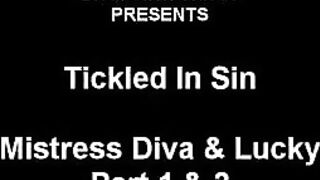 Tickled In Sin With Mistress Diva & Lucky