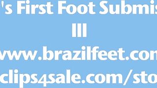FOOT WORSHIP MILF BR