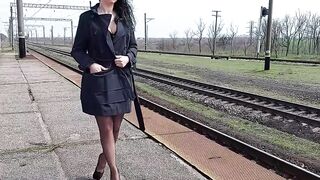 PMV Stockings Pantyhose High Heels NYLON PUSSY