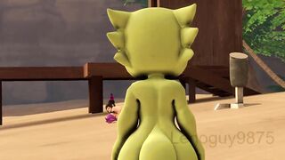Shantae getsher Body swap by a Kobold part 2