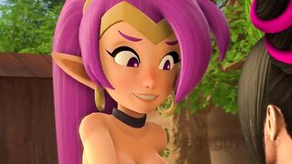 Shantae getsher Body swap by a Kobold part 2