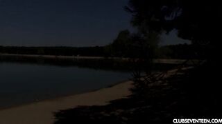 Teens are fingering outside