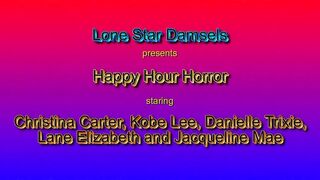 Four lesbians are into bondage and can't wait to gather up and have some fun