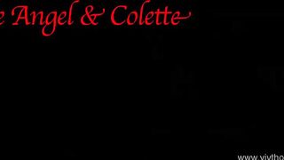 Collette Licks Eve's Ass Until She Has an Anal Orgasm