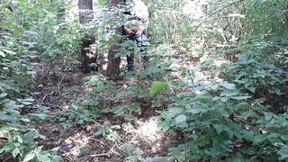 Exhibitionist girl peeps and masturbates while we fuck