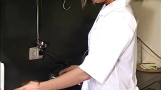 Stiefmama und Natur DP mit der dicken fetten Gurke im Arsch