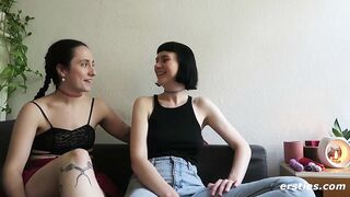 Delfine & Katie Enjoy Some Dirty Time Together