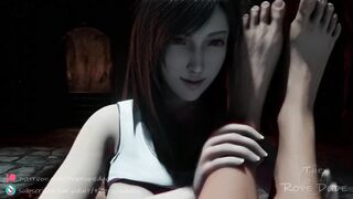 Bound and Gagged Lara Croft is Fucked Hard by Tifa