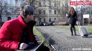 Bitches Abroad - Big Ass MILF Sofia Curly Fucked By Stranger - LETSDOEIT