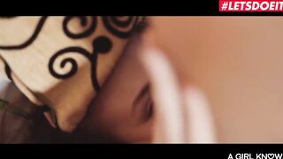 AGirlKnows - TRY NOT TO CUM HOT LESBIAN BLONDE COMPILATION! Wet Pussy Eating Orgasms - LETSDOEIT