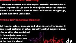 German Student Lisa und Sasscha lesbian action