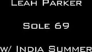 Leah & India Summer Foot Worship